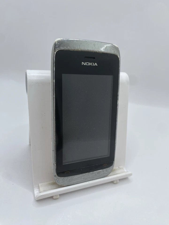 Nokia Asha 309 White Unlocked 20MB 3" 2MP Wi-Fi Series 40 Touchscreen Phone #C05, photo 4 of 5