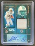 2025 Panini Silhouette Sam Madison NFL Jersey Auto Bronze #/99 Dolphins
