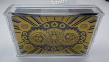 Club Nintendo Premium Mario Gold Playing Cards Brand 2012 Rare☆