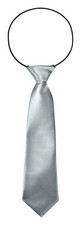 Kids Tie - Silver