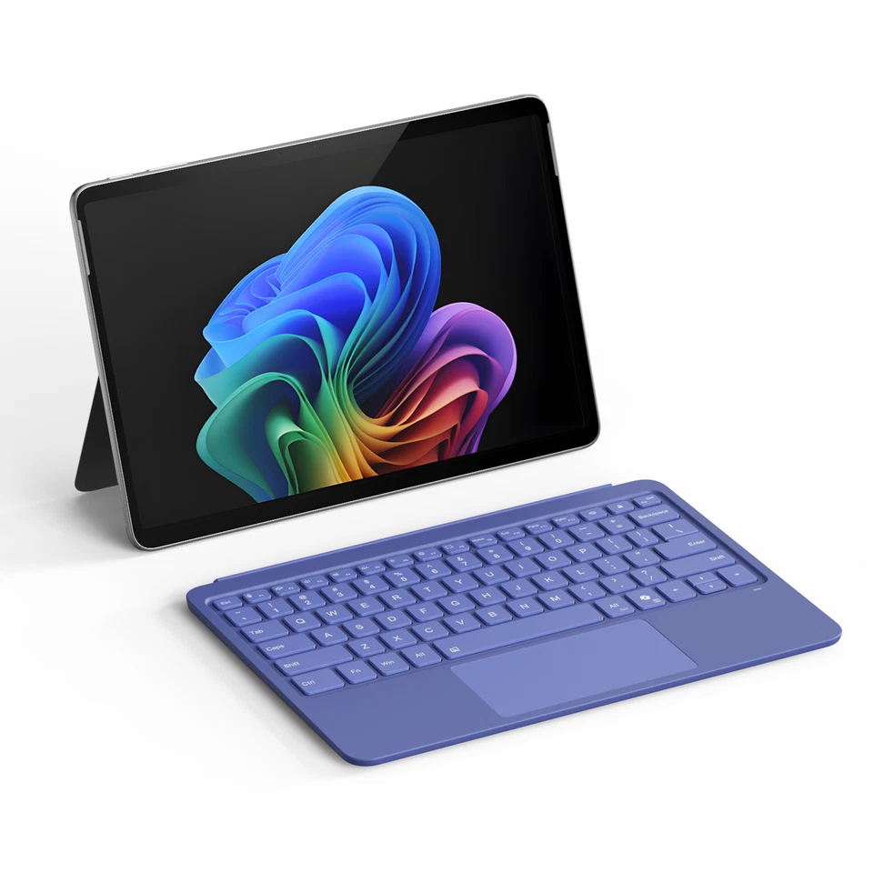 Suitable for Surface Pro 12 Keyboard Rainbow Backlit Keyboard Pro 12 BT Keyboard - Image 2 of 4