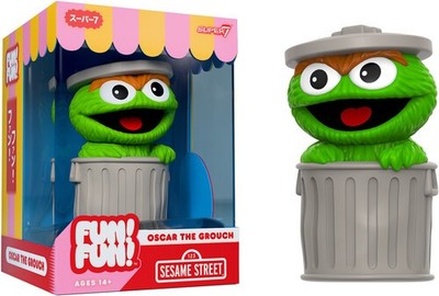 Super7 - Sesame Street - FUN! FUN! Wv1 - Oscar the Grouch [New Toy] Action Fig