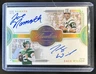 2022 Panini Flawless Joe Namath Zach Wilson 2021 Dual Auto #/20 Jets