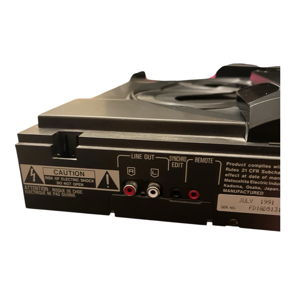 Sistema de carga superior Technics SL-PC503 5 CD - para piezas/reparación - no reproduce CD Foto 4 de 4