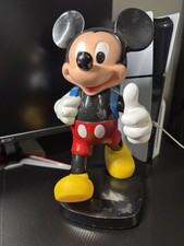 Vintage Disney 1986 Tyco Mickey Mouse Blue Backpack Telephone Base. “NO PHONE”
