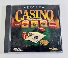 Hoyle Casino 2000 (Windows/Mac, 2000) Sierra PC CIB ML390/ML403
