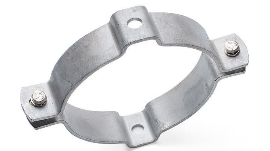 QOG 160 PIPE CLAMP M.No.160mm hot-dip galvanized 8716000099