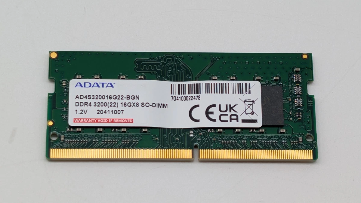 ADATA DDR4 SDRAM 16 GB Capacity per Module Memory (RAM) for sale