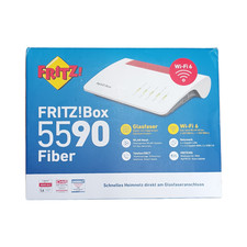 AVM FritzBox 5590 Fiber Glasfaser WLAN Router WiFi 6 Mesh Gebraucht
