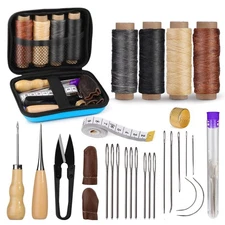 Leather Sewing Kit Leather Working Tools and Supplies Leather Working Kit w