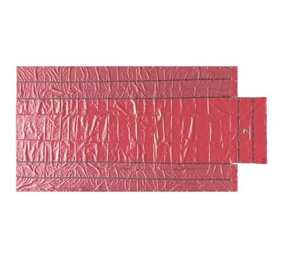 Airbag Parachute Fabric Red Ultra Light Lumber Tarp 16' x 27' (4' Drop) - 14 Oz