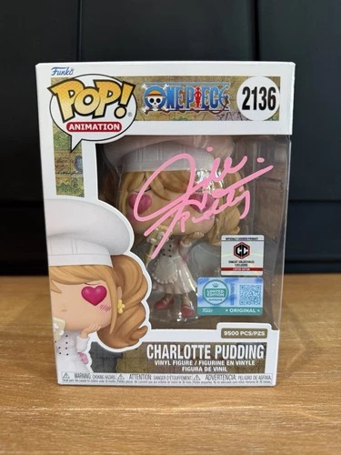 Funko Pop! One Piece: Charlotte Pudding #2136 LE9500 Signed JSA Certified