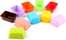 Silicone Cake Moulds for Baking – Non-Stick Muffin Brownie & Cupcake Cases