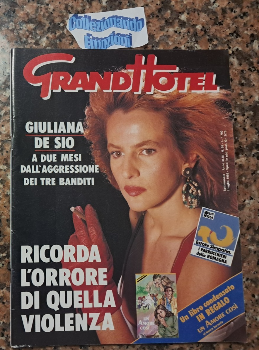 Grand Hotel 26 1988-Giuliana De Sio-Elvis Presley-