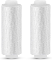 NäHgarn, 2 StüCk, 200 Yards, WeißEs NäHgarn FüR NäHmaschine, Allzweckgarn Faden