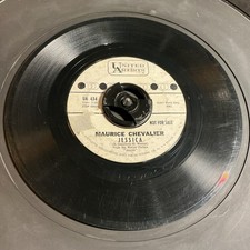 Maurice Chevalier 45RPM “Jessica” 1950 50s Movie Soundtrack 7” PROMO Vinyl