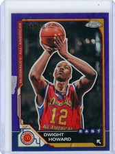 2025 Topps Chrome McDonald's All American Dwight Howard Purple Refractor /150!