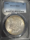 1889 P Morgan Silver Dollar PCGS MS-63