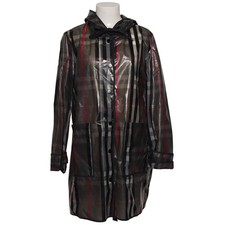 Laura Jo, Regenmantel, Damen, Größe: XL, Grau/Rot/Weiß, Glencheck #BAr