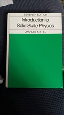 Introduction To Solid State Physics. Charles  Kittel. 7th Edition. Hardback.