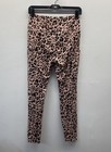 Lou & Grey Women's Pink Leopard Print High Waisted Pockets Leggings Sz M NWT — photo 2