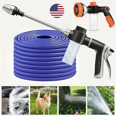 #ad Garden Hose Nozzle High Pressure Water Hose Nozzle Sprayer Gun for Lawn Garden $12.99