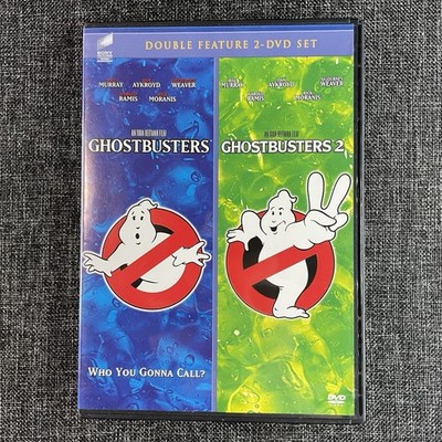 Ghostbusters / Ghostbusters 2 (DVD) Double Feature 2-DVD Set   Disc Very Good