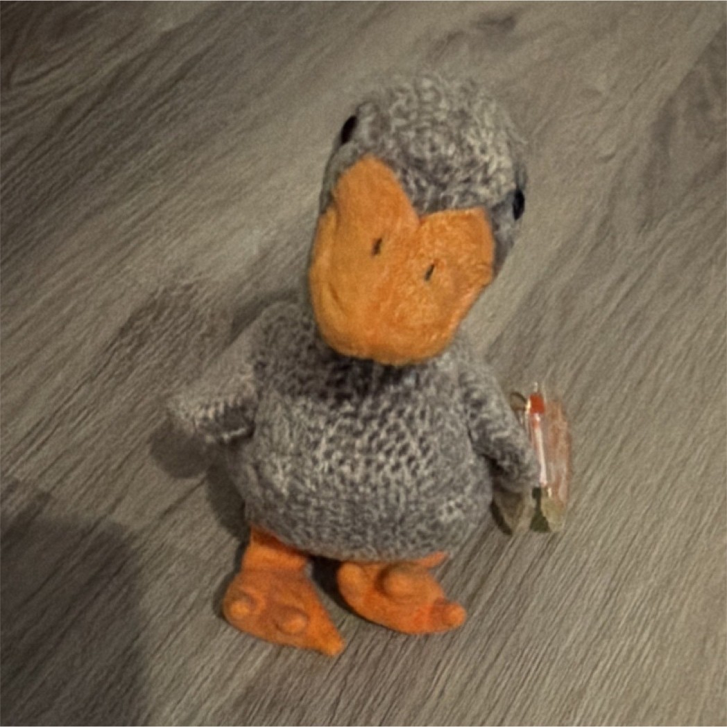 Ty Beanie Baby Honks Goose Retired Original Plush 1999 Ages 3+