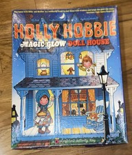 Veg 1977 HOLLY HOBBIE Magic Glow Doll House COLORFORMS Playset Complete But 1