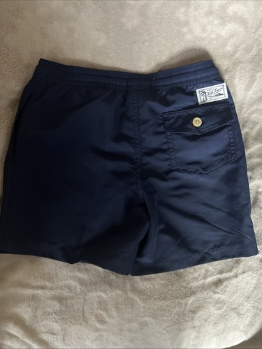 Ralph Lauren Polo Boys Navy Swim Shorts - BNWT - Aged 7 - Picture 5 of 6