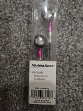 MobileSpec Earbuds Pink 4 Ft Cord