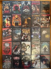 Horror -TERROR-SCARY -DVD LOT of 25 BRAND NEW/ SEALED--LOT 3 --FREE SHIPPING