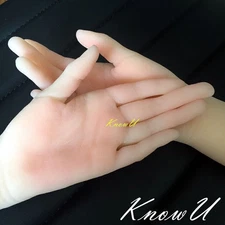 Flexible Female Hand Mannequin Bent Posable Display Model for Rings Bracelets