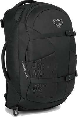 Osprey Farpoint 40 Travel Backpack, Volcanic Grey, Small/Medium