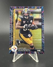 2025 Topps Chrome Jaylen Warren Radiating Refractor #253