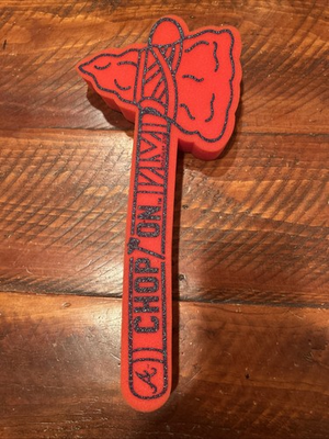 #ad Atlanta Braves Foam Tomahawk “Chop On” $19.98