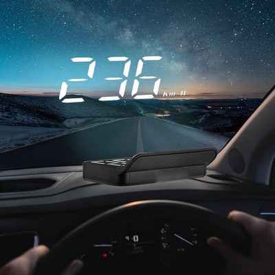 Car HUD OBD2 Head Up Display Speedometer Monitor on Board Windshield Projector