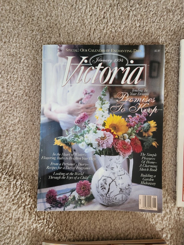 Lot Of 12 Vintage 1994 Victoria Magazines January Thru Dec. EXCELLENT CONDITION  Foto 4 de 4