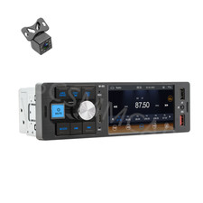 Car Stereo Radio 4.1in Touch Screen Bluetooth TF AUX USB Type C Charging W/Cam