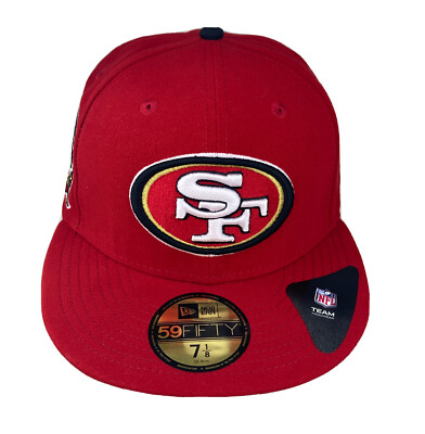 New Era NFL San Francisco 49ers side patch 59Fifty Fitted Cap Hat