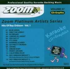 Hits Of Roy Orbison Volume 37 CD G MUSIC AUDIO CD classic oldies karaoke songs 
