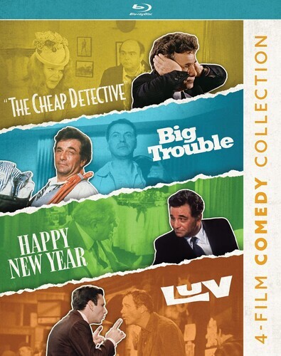 Коллекция комедийных фильмов Питера Фалька из 4-х фильмов [Новый Blu-ray] Ac-3/Dolby Digital, широкоформатный