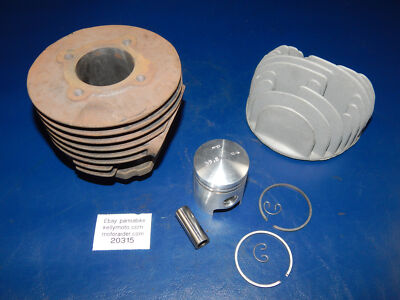 1970-80's PIAGGIO VESPA 50 CYLINDER HEAD PISTON MOTOR ENGINE  VINTAGE