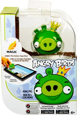 Angry Birds KING PIG Apptivity Figur interaktives Spielzeug Magic Mattel 2012 - Neu in Verpackung