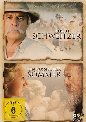 ALBERT SCHWEITZER, Ein Leben für Afrika + EIN RUSSISCHER SOMMER (2 DVDs) NEU+OVP
