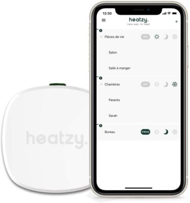 heatzy Heizkörpersteuermodul Fernsteuerbarer Heizungsthermostat