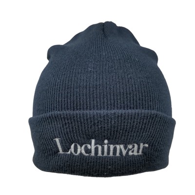 Lochinvar Central Supply Company Beanie Hat Blue One Size Knitted Port & Company