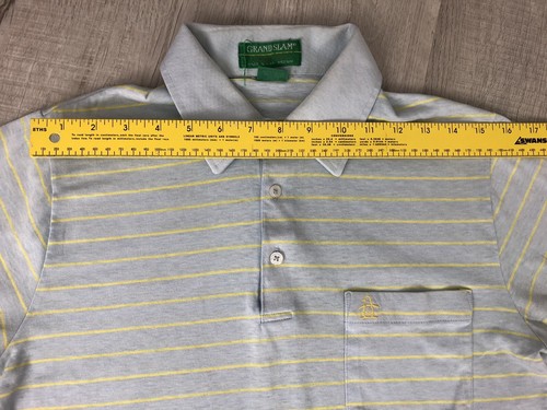 Vintage Grand Slam Polo Shirt Munsingwear Made USA Grunge Hipster Mens Size M - Picture 11 of 12