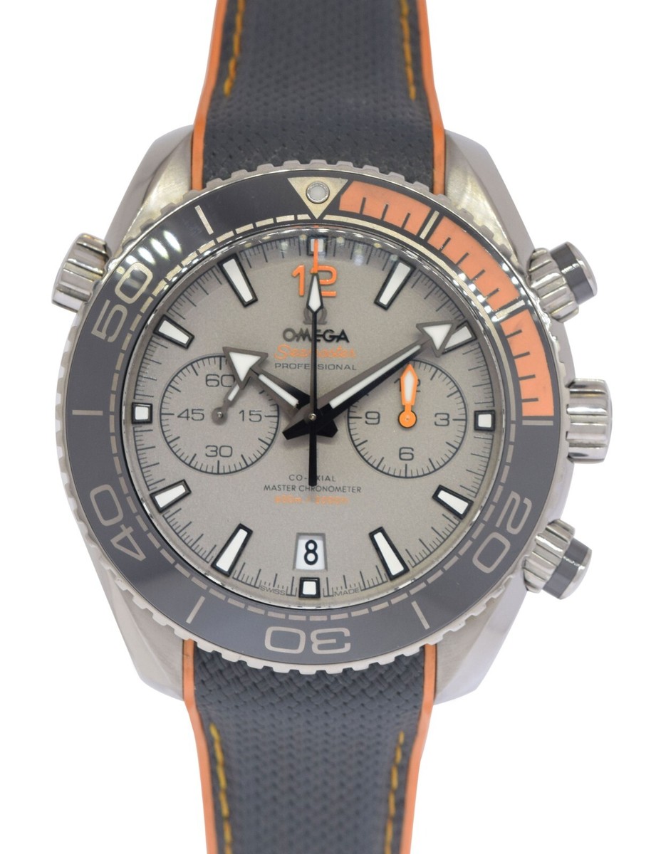 Omega Seamaster Planet Ocean Chronograph Titanium Watch B/P