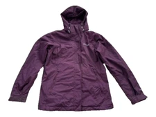 COLUMBIA WOMEN'S BUGABOO II INTERCHANGE WINTER JACKET WATERPROOF PURPLE - SMALL